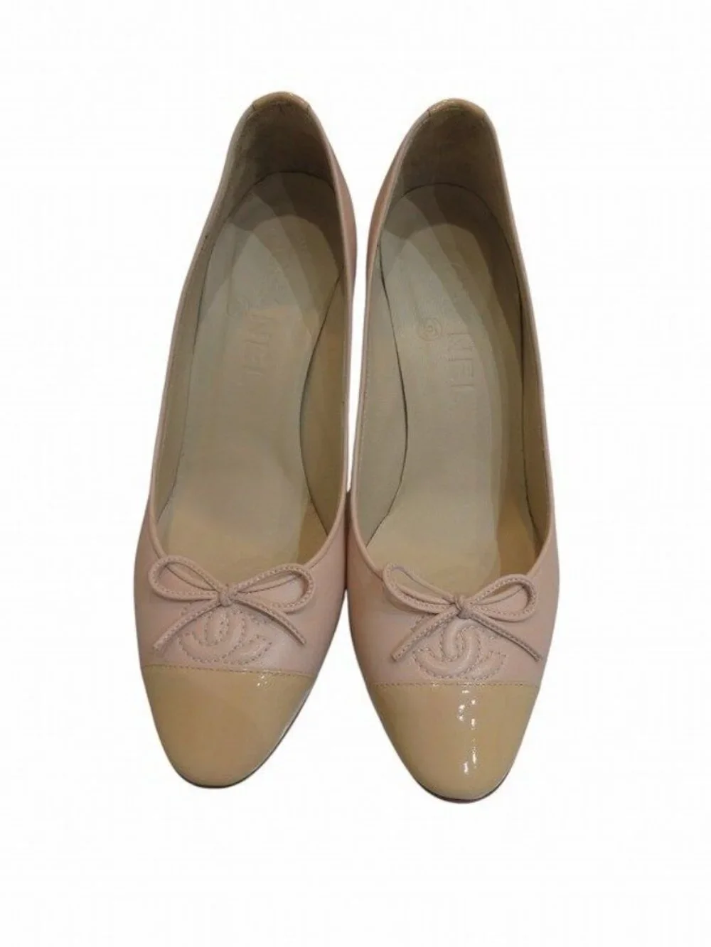 Chanel Pumps CC Logo Pink Heel